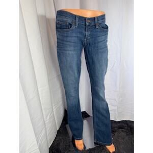 Levi's 524 Too Superlow Junior Size 9 Jean's Denim Blue